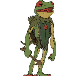 Frog Warrior by Goblin