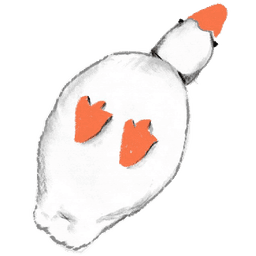 Goose by @iza_vrart